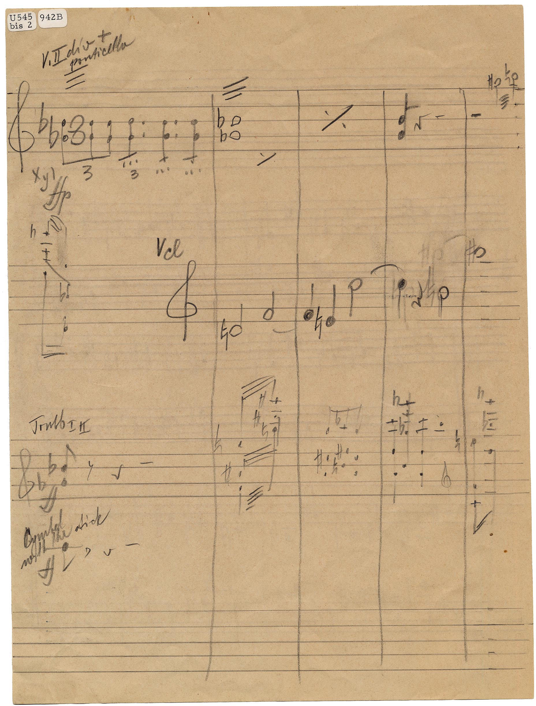 Object #95 / Arnold Schönberg: Prelude, op. 44 